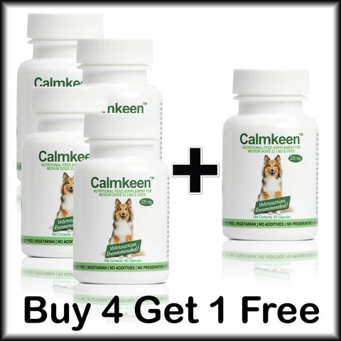 Calmkeen 225 mg 300 Count for Medium Dogs 23lbs and Over