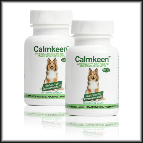 Calmkeen 225 mg 120 Count for Medium Dogs 23lbs and Over