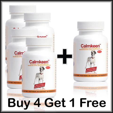 Calmkeen 450 mg 300 Count for Large Dogs 33lbs and Over