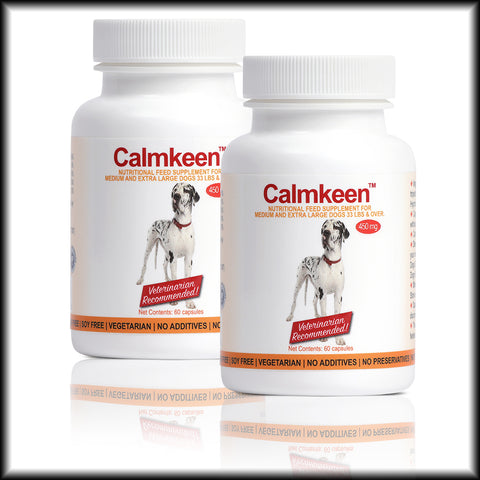 Calmkeen 450 mg 120 Count for Large Dogs 33lbs and Over